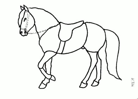 Лошадка рисование для детей