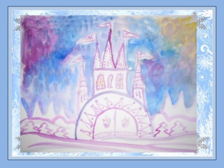 Замок снежной королевы подготовительная группа