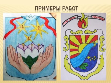 Герб семьи рисунок