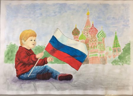 Рисунки на патриотическую тему для детей