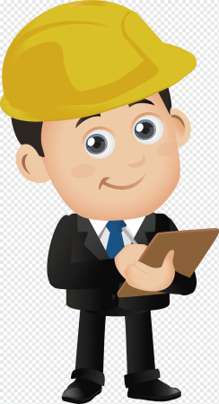 Инженер мультяшный