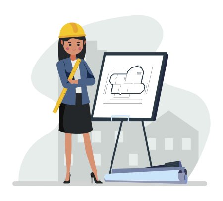 Архитектор иллюстрация