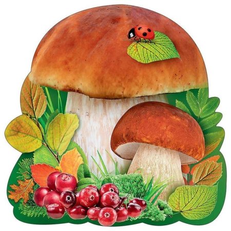 Рисование с детьми грибы