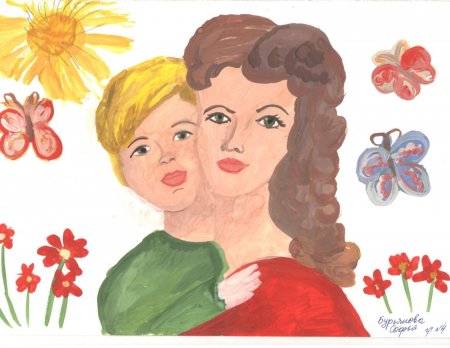 Рисунок мамы