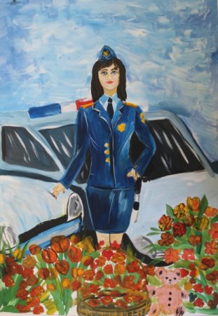 Конкурс моя мама полицейский