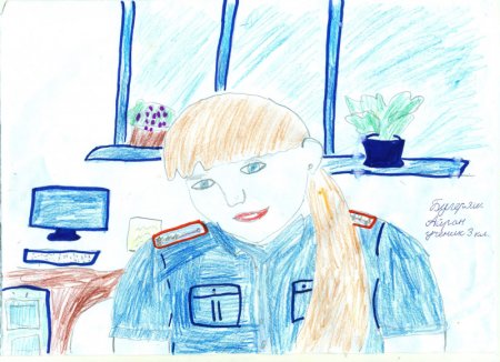 Рисунок на конкурс ко Дню УИС