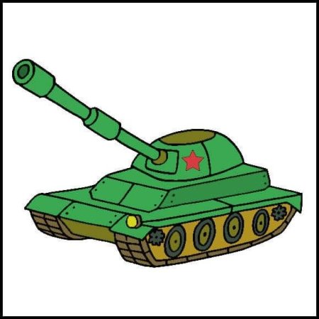 Танкист для детей