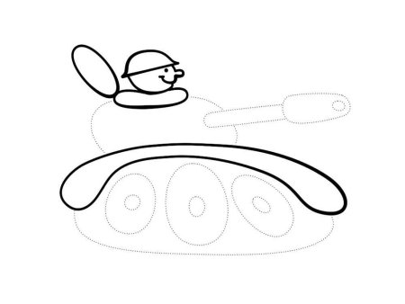 Рисование танка в старшей группе