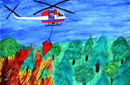 Рисунок на тему МЧС