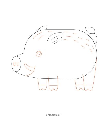 Нарисовать кабана