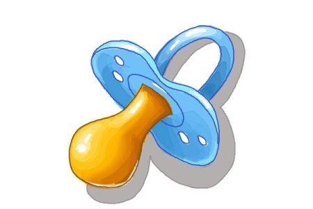 Пустышка мультяшная