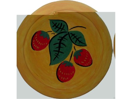 Хохломская роспись тарелка