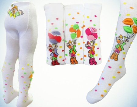 Колготки детские с рисунком