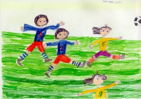 Рисование спортивный праздник в детском саду