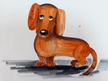 Такса гуашью