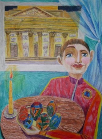 Автопортрет рисунок 6 класс