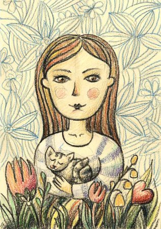 Автопортрет рисунок