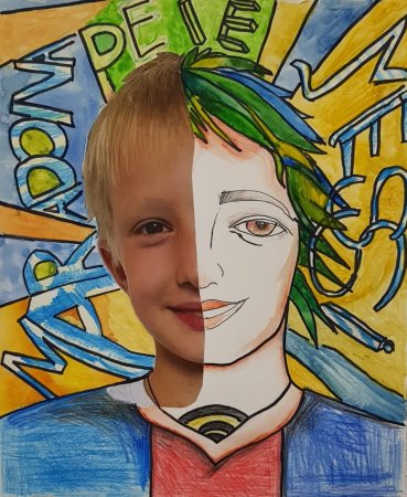 Автопортрет для детей