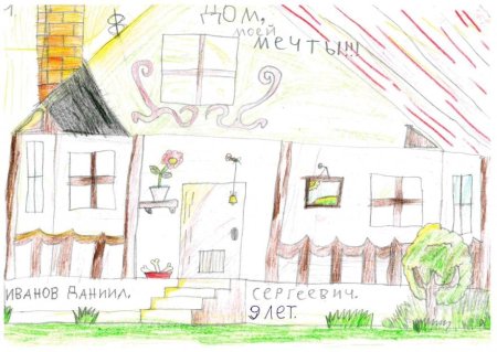Рисунок дом моей мечты мне 14 лет