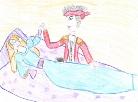 Сказка спящая красавица иллюстрация Жуковский рисунок
