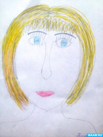 Рисунок мамы