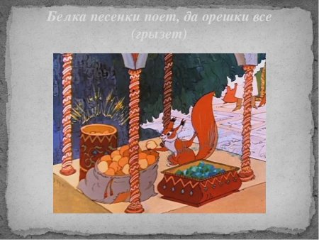 Сказка о царе Салтане белка