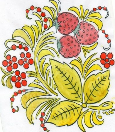 Хохлома для детей