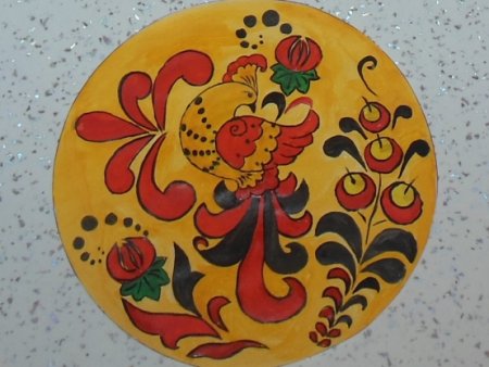 Основной мотив хохломской росписи