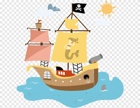 Пиратский корабль детский рисунок (54 фото)