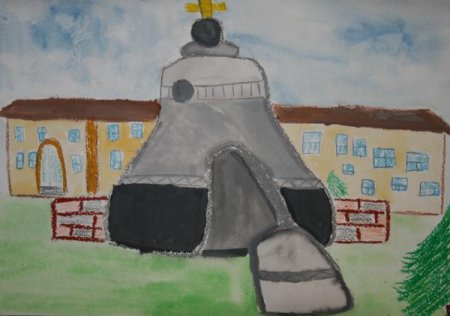 Рисование царь колокол