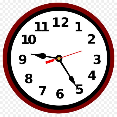 Часы рисунок