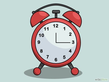 Будильник нарисованный