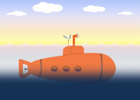 Подводная лодка для детей