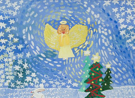 Рождественские рисунки