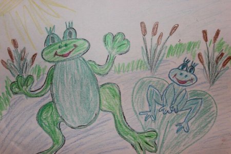 Простые иллюстрации к сказкам