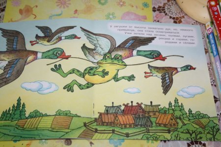 Рисунок к сказке лягушка путешественница