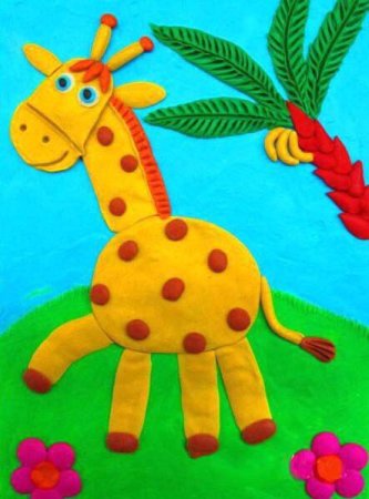 Пластилиновая аппликация