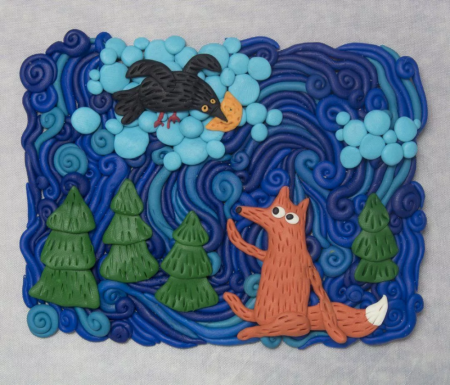 Живопись пластилином