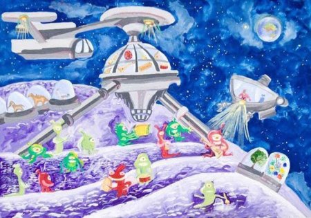 Космическое путешествие для детей