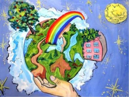 Зеленая Планета земля глазами детей