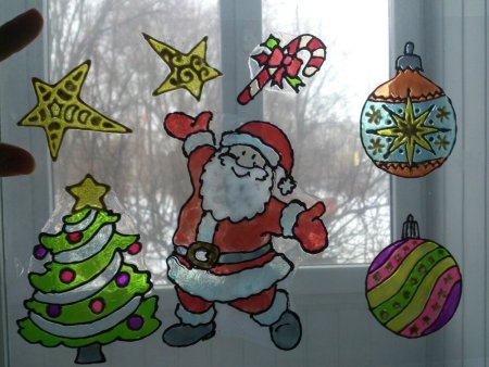 Новогодние окна