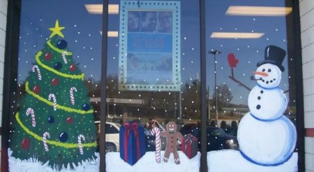 Новогодние окна