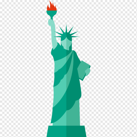 Статуя свободы США рисунок