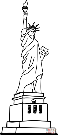 Памятник раскраска