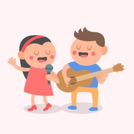 Пение иллюстрация