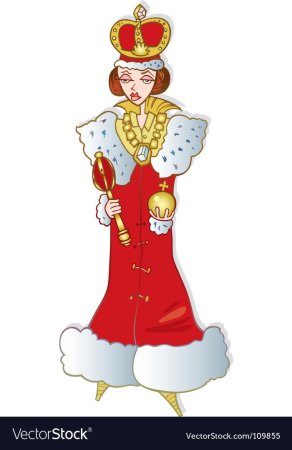 Королева Елизавета Clipart