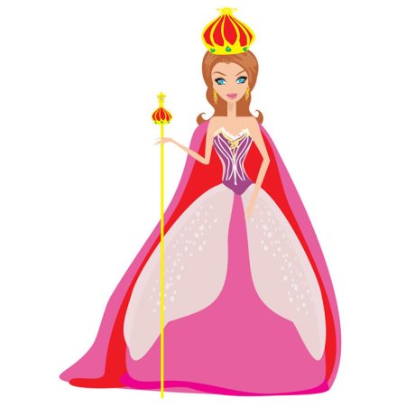 Королева мультяшный