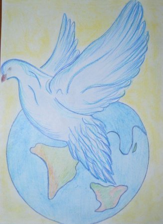 Рисование голубя в подготовительной группе