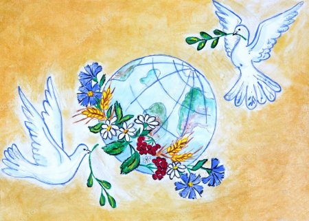 Международный день мира поделка