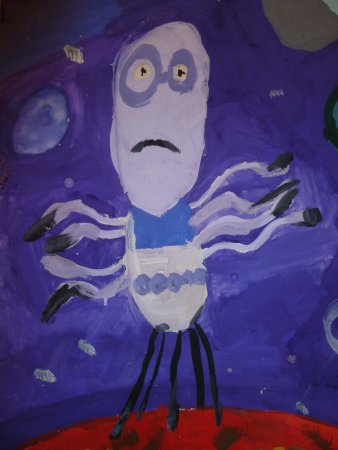 Тема рисования страх